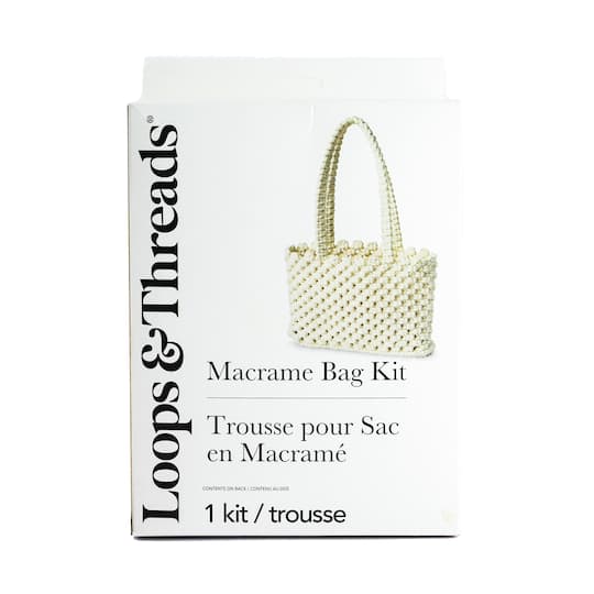 Macramé Bag Kit by Loops & Threads®